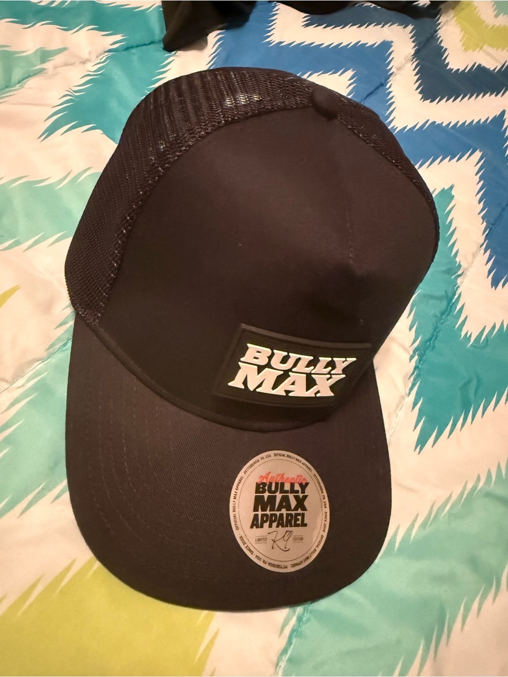 Source Unknown Bully Max Black Trucker Hat